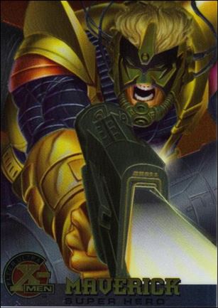 1996 Fleer Ultra X-Men All Chromium (Base Set) card 56 Maverick
