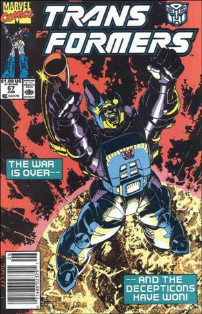 Transformers (1984) issue 67-B Newsstand Cover