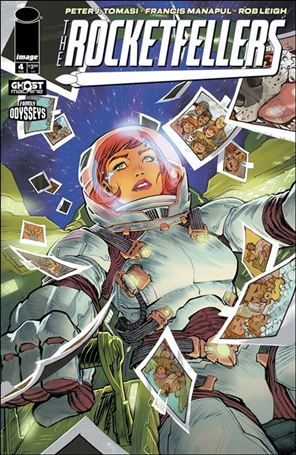 Rocketfellers issue 4 Francis Manapul Cardstock Cover