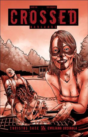 Crossed: Badlands issue 100-F Red Crossed Cover