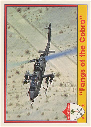 Operation Desert Shield (Base Set) card 81 "Fangs of the Cobra"