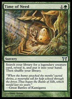 Magic the Gathering: Champions of Kamigawa (Base Set) card 247 Time of Need