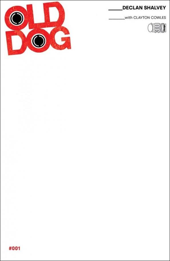Old Dog issue 1-C Blank/Sketch Cover