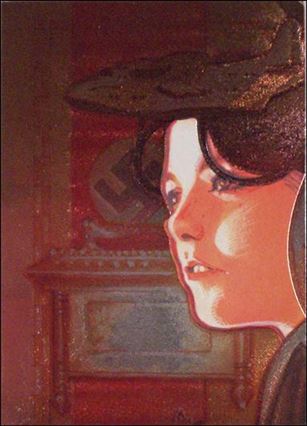Indiana Jones Masterpieces (Etched Foil Subset) card 3 Marion Ravenwood and The Ark of the Covenant