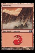 Magic the Gathering: 2010 Core Set (Base Set) card 242 Mountain