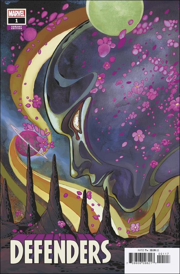 Defenders (2021) issue 1-H Peach Momoko 1:50 Silver Surfer Black Cover