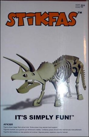 Stikfas figure AFK56R Triceratops Dinosaur