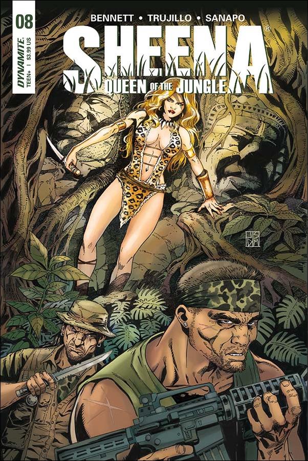 Sheena: Queen of the Jungle (2017) issue 8-B Jan Duursema Cover