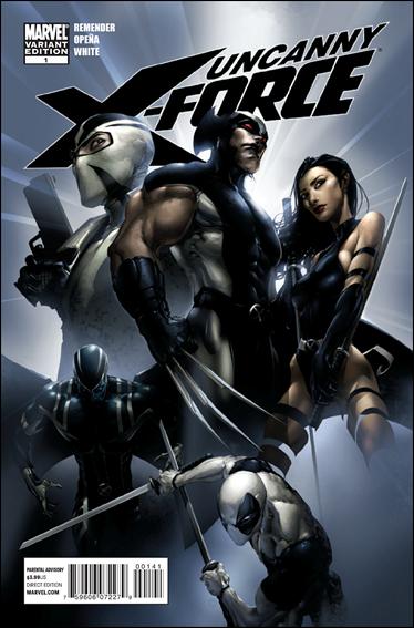 Uncanny X-Force (2010) issue 1-C Clayton Crain 1:25 Cover