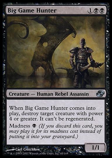 Magic the Gathering: Planar Chaos (Base Set) card 63 Big Game Hunter