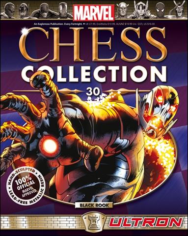 Marvel Chess Collection (UK) issue 30 Ultron (Black Rook)