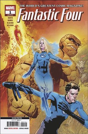 Fantastic Four (2025) issue 1-U Mahmud Asrar Cover (Second Printing)
