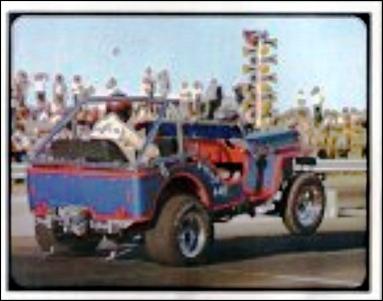 New Zealand Rod and Custom Cars (Base Set) card 17 Jeep