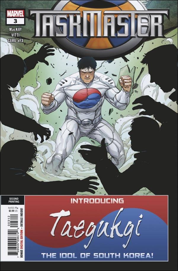 Taskmaster (2021) issue 3-C Alessandro Vitti Cover (2nd Printing)