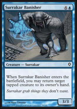 Magic the Gathering: Worldwake (Base Set) card 39 Surrakar Banisher
