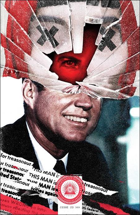 Department of Truth issue 23-B Alex Eckman-Lawn 1:10 Cover