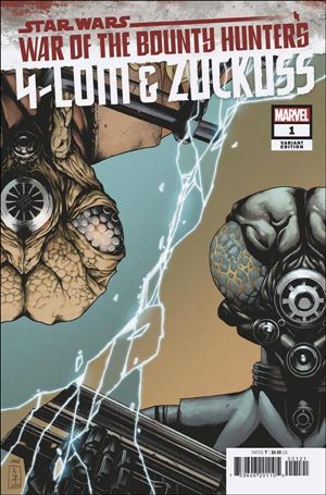 Star Wars: War of the Bounty Hunters - 4-LOM & Zuckuss issue 1-B Kei Zama Cover