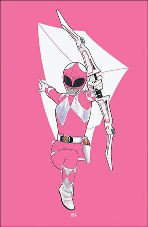 Power Rangers Prime issue 4-D Bon Bernardo Foil Virgin Cover