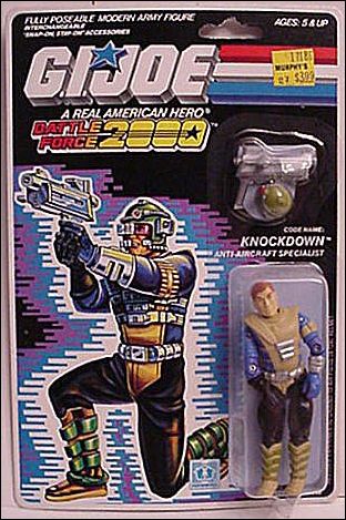G.I. Joe: A Real American Hero (Battle Force 2000)  figure 4 Knockdown (Sky Sweeper Driver)