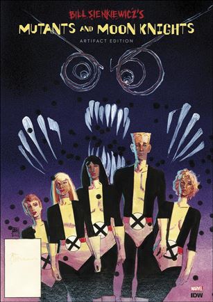 Bill Sienkiewicz's Mutants and Moon Knights Artifact Edition Cover Image 1