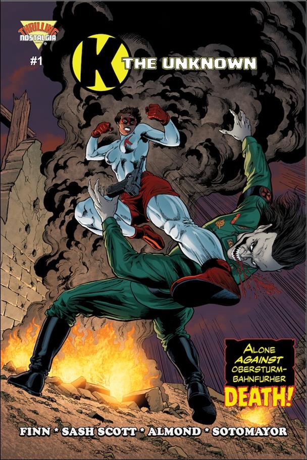 K the Unknown issue 1 Mike Leeke Cover