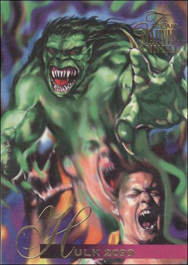 Marvel Annual Flair '95 (Base Set) card 106 Hulk 2099