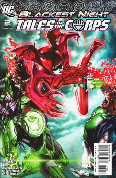 Blackest Night: Tales of the Corps issue 2-B Rodolofo Migliari 1:25 Cover