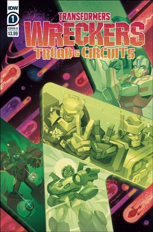 Transformers: Wreckers - Tread & Circuits issue 1-B Anna Malkova Cover