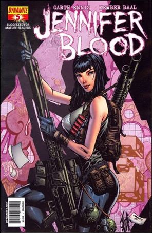 Jennifer Blood (2011) issue 5-D Johnny Desjardins 1:20 Cover