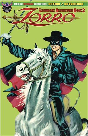 Zorro: Legendary Adventures Book 2 issue 2 Francisco Cueta Cover