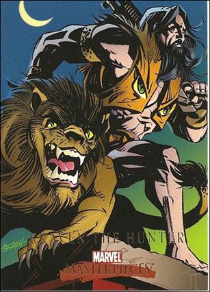 2008 Marvel Masterpieces: Series 2 (Base Set) card 45 Kraven the Hunter