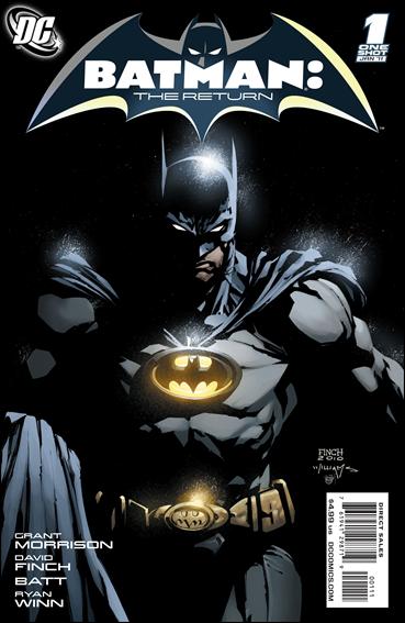 Batman: The Return issue 1 David Finch Cover