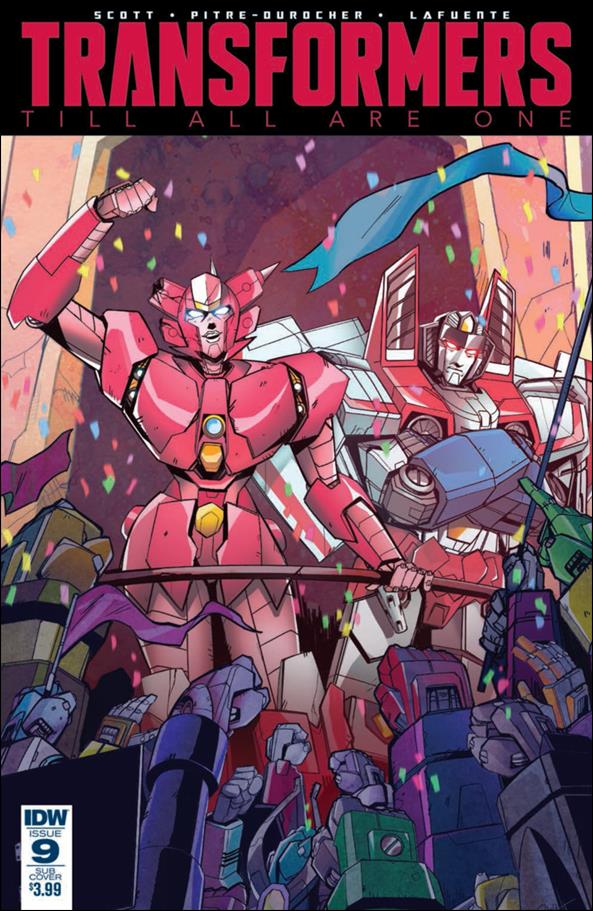 Transformers: Till All Are One issue 9-B Priscilla Tramontano Cover