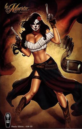 La Muerta: Ascension issue 1-Q Pistola Edition Cover