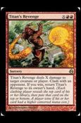 Magic the Gathering: Morningtide (Base Set) card 110 Titan's Revenge