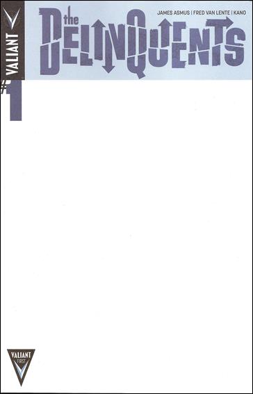 Delinquents issue 1-I Matte Blank Cover