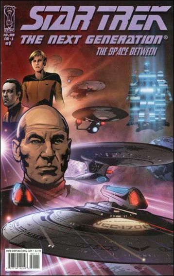 Star Trek: The Next Generation: The Space Between issue 1 Dennis Calero Cover