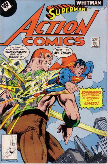 Action Comics (1938) issue 483-B Whitman Cover