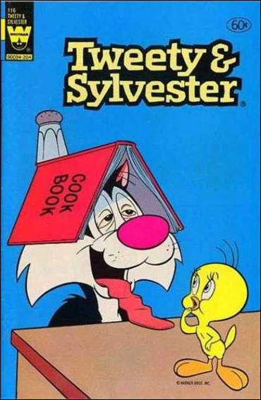 Tweety and Sylvester (1963) issue 116 Yellow Logo