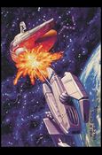Star Wars: Shadows of the Empire (Base Set) card 89 IG-88's Bold Attack on Boba Fett