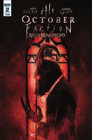 October Faction: Supernatural Dreams issue 2 Damien Worm Cover