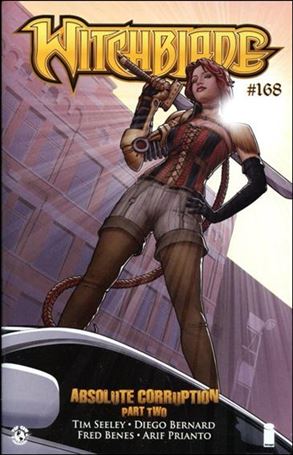 Witchblade (1995) issue 168 John Tyler Christopher Cover