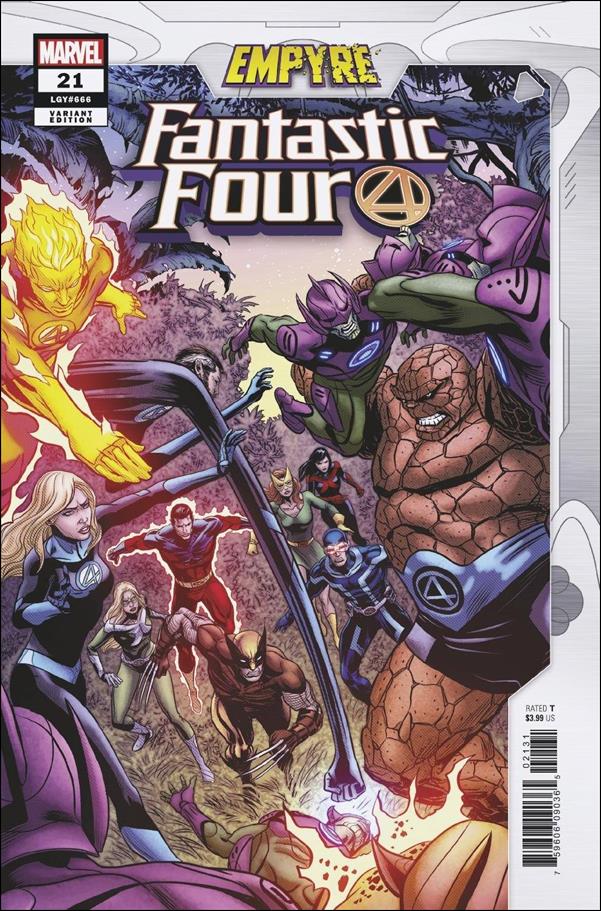 Fantastic Four (2018) issue 21-D Patrick Zircher Cover