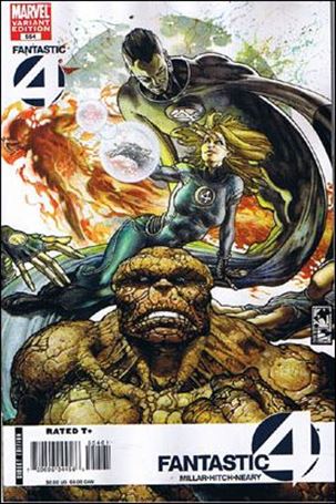 Fantastic Four (1961) issue 554-B Simone Bianchi 1:15 Cover