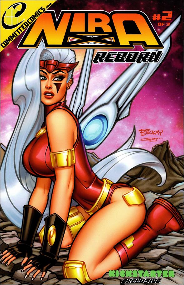 Nira-X Cyberangel: Reborn issue 2-F Bill McKay Cover