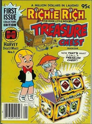 Richie Rich Treasure Chest Digest Cover Image 1