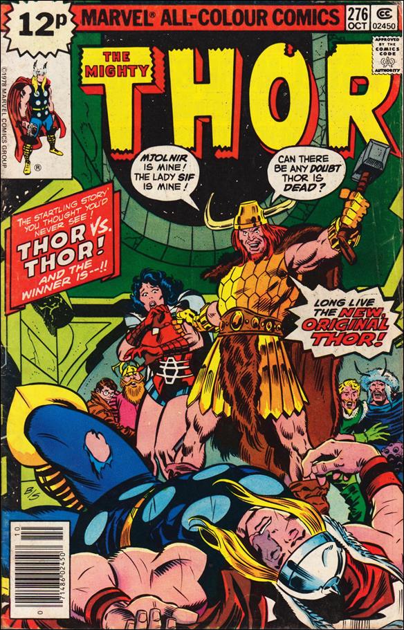 Thor (1966) issue 276-B UK Price Cover