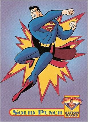 Superman Action Packs (Brainiac Attack Game Base Set) card 10 Solid Punch