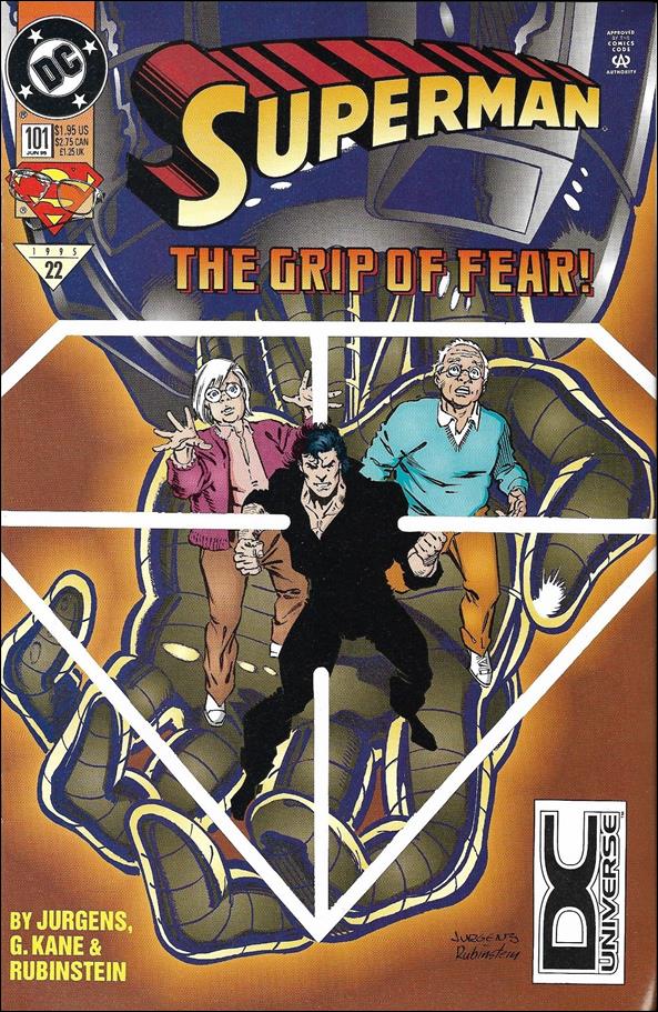 Superman (1987) issue 101-B DC Universe UPC