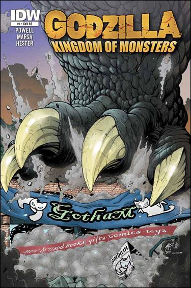 Godzilla: Kingdom of Monsters issue 1-NI Gotham Cover 1/500